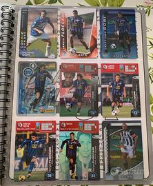 Lotto cards atalanta calciatori panini