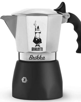 Bialetti Caffettiera New Brikka 2023, 2 Tazze