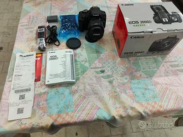 Canon Eos 2000d nuova