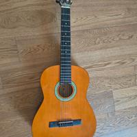 chitarra classica, corde nuove