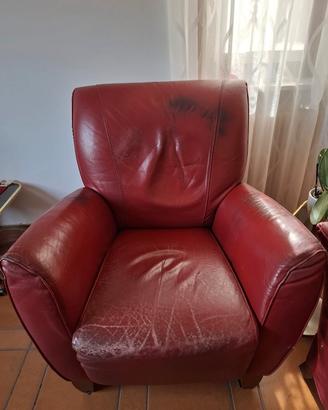 Divano poltrona e pouf natuzzi