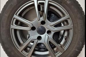 Set cerchi in lega + Michelin 4 Stagioni - NUOVI