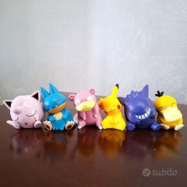 Pokémon ACTION FIGURE sleep set completo 6 pezzi