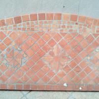 mosaico ingresso / mattonelle cotto