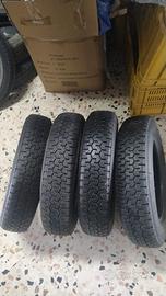 4 Gomme Michelin XZX 125 R12 – come nuove!