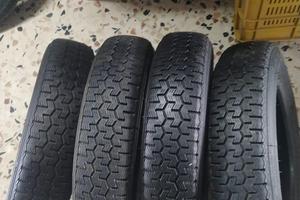 4 Gomme Michelin XZX 125 R12 – come nuove!