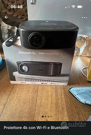 Proiettore 4k con Wifi e Bluetooth