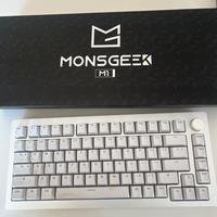 Tastiera Monsgeek M1 bianca