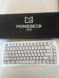 Tastiera Monsgeek M1 bianca