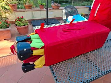 lettino da viaggio giordani