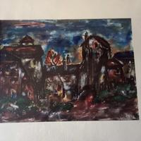 Elettra Metallinò quadro raro greco/triestino