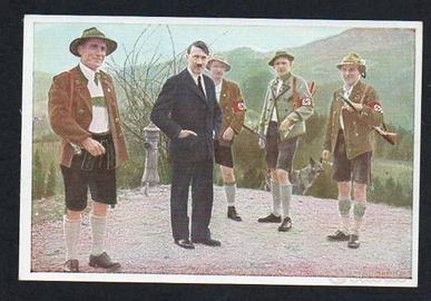 FOTO PROPAGANDA HITLER IN BAVARIA 1933 WW2 NSDAP