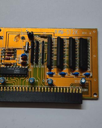 Espansione di memoria 512KB + RTC per Amiga 500