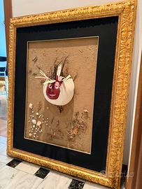 Opera  scultura Cast Away  Wilson originale