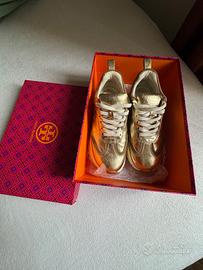Sneakers Tory Burch oro pelle – taglia 36