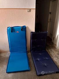 2 Materassini da campeggio gonfiabili