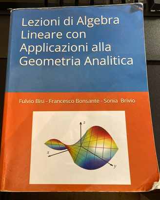 LEZIONI DI ALGEBRA LINEARE