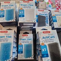 spugne e filtri acquario 