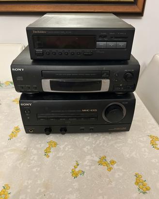 Sony - Casse, Amplificatore, Radio e Lettore CD