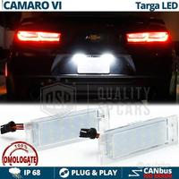 Luci TARGA LED per CHEVROLET CAMARO 6 CANBUS 6500K