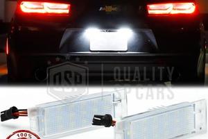 Luci TARGA LED per CHEVROLET CAMARO 6 CANBUS 6500K