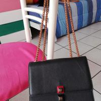 borsa a spalla o tracolla nera