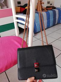 borsa a spalla o tracolla nera