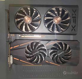 gtx 1060 6gb+rx5600xt (da riparare) 