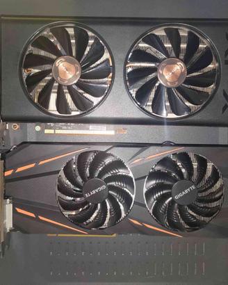 gtx 1060 6gb+rx5600xt (da riparare) 