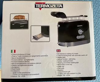 Termozeta TOSTAPANE Inox 2 FETTE - N U O V O - Elettrodomestici In vendita  a Napoli