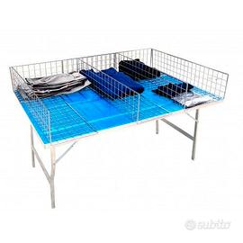 4 Reti Divisorie Per Banco Mercato 120x30x20 cm