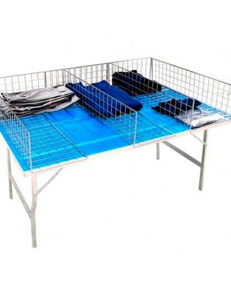 4 Reti Divisorie Per Banco Mercato 120x30x20 cm