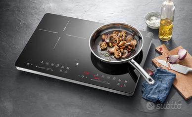 Piano cottura induzione due fuochi