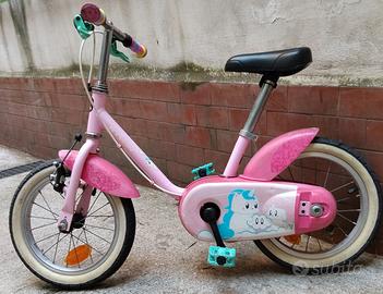 BICICLETTA BAMBINA DECATHLON 14
