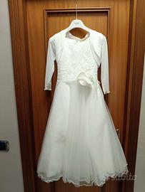 vestito comunione/ cresima/ damigella