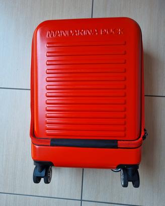 Valigia Trolley Mandarina Duck rigido rosso