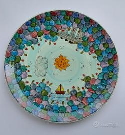 CERAMICA SORAVIA ALBISOLA PIATTO grande