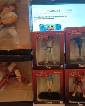 Bundle 6 Action Figure Street Fighter