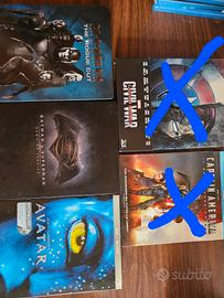  stelbook + doppio formato DVD e bluray di avatar