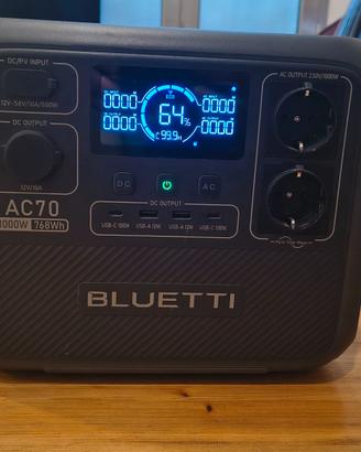 Power Station portatile Bluetti AC70