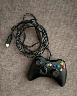Controller Cavo Originale Xbox 360 / PC - Nero