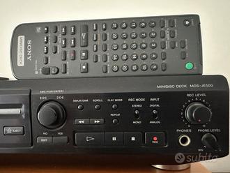 Minidisc SONY MDS-JE500  			