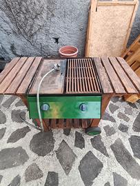 Barbecue a gas
