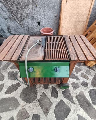Barbecue a gas