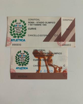 biglietti atletica Grand Prix finale 