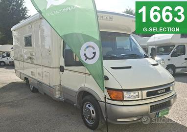 CAMPER MOBILVETTA IVECO SEMINTEGRALE GARAGE CLIMAT
