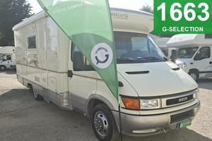CAMPER MOBILVETTA IVECO SEMINTEGRALE GARAGE CLIMAT
