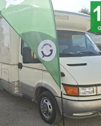 CAMPER MOBILVETTA IVECO SEMINTEGRALE GARAGE CLIMAT