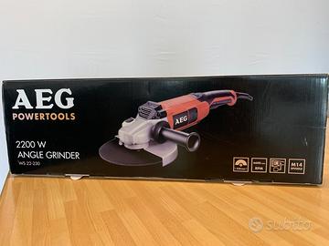 Smerigliatrice AEG  2200 W NUOVA