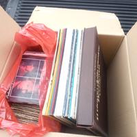 Dischi Vinile Anni 60-70-80 + Portadischi in Legno